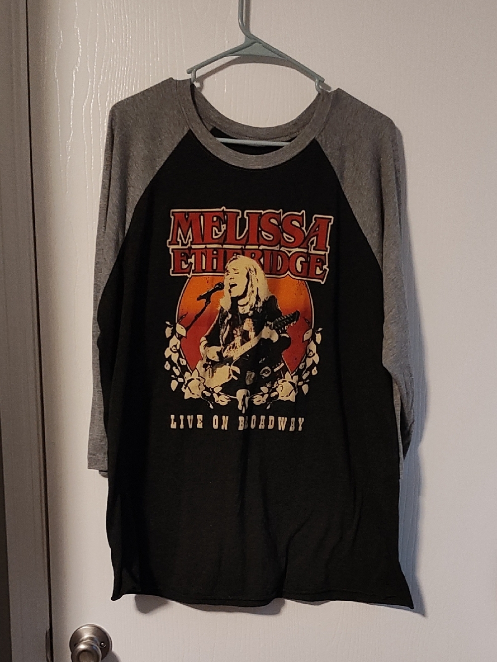 Live On Broadway Raglan Long Sleeve Tee - Melissa Etheridge